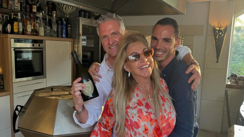 Ralf Schumacher mit Carmen Geiss und seinem Freund Étienne
