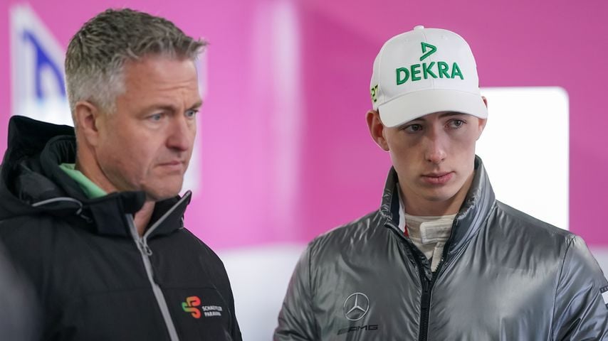 Ralf Schumacher und David Schumacher im Jahr 2022