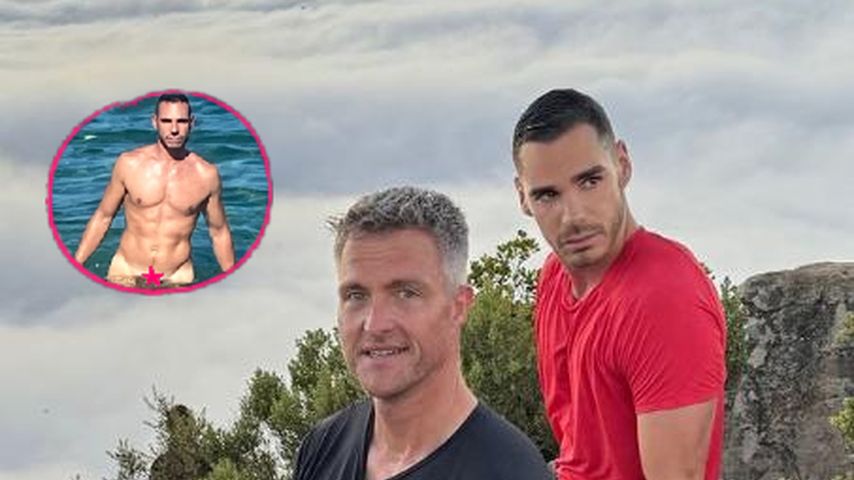 Sexy Aufnahmen: Ralf Schumachers Freund Étienne badet nackt