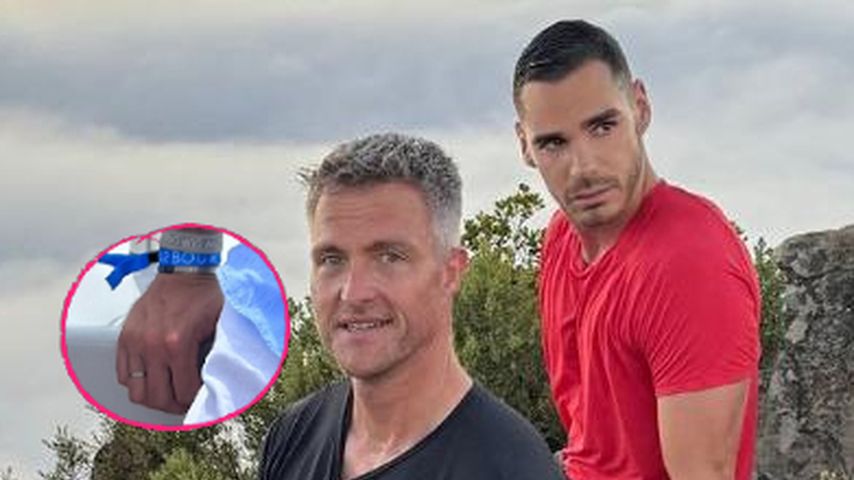 Sind Ralf Schumacher und sein Étienne etwa schon verlobt?