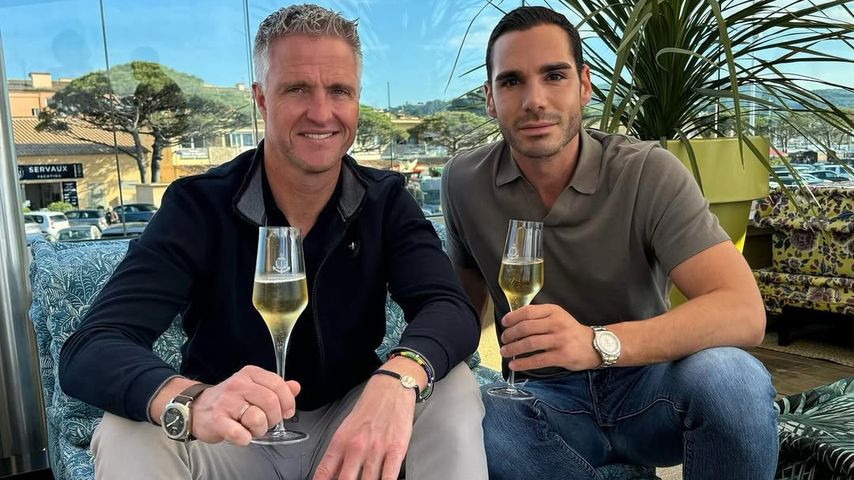 Ralf Schumacher und sein Partner Étienne im Mai 2025