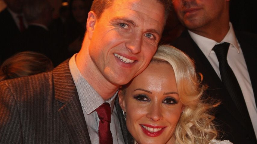 Ralf und Cora Schumacher im Dezember 2007
