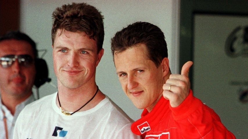 Ralf und Michael Schumacher, März 2001