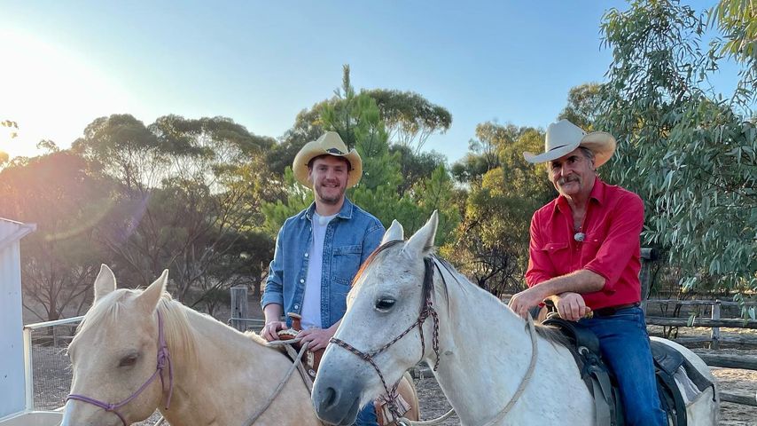 Ralf Herrmann und Tom in Australien
