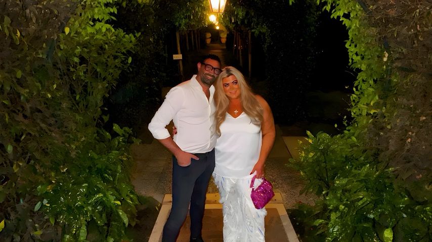 Rami Hawash und Gemma Collins im September 2024