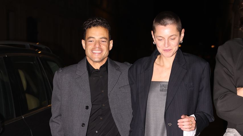 Seltenheit: Rami Malek schwärmt von Liebe zu Emma Corrin