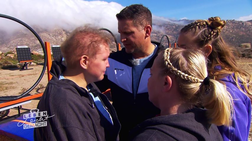 Becki, Ramin Abtin, Linda und Sigrid Ilumaa bei "Leben leicht gemacht"