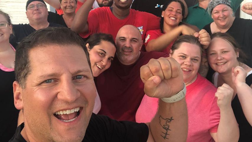 Ramin Abtin und die "The Biggest Loser"-Kandidaten 2020
