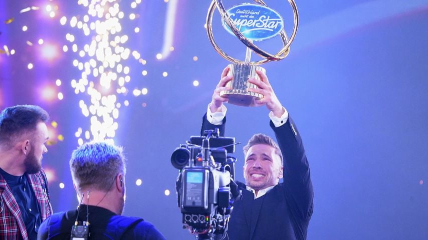 Ramon Roselly bei seinem DSDS-Sieg 2020
