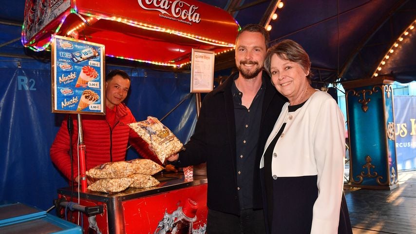 Ramona Leiss und ihr Sohn Alexander Sascha Leiss