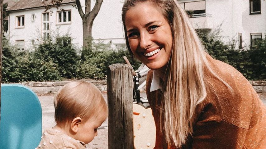 Ein großer Schritt für Clea: Ramona Stöckli hat abgestillt