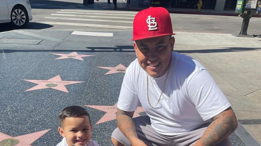 Randy Gonzalez und sein Sohn Brice