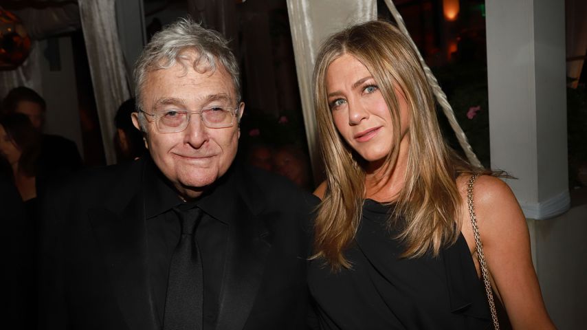 Randy Newman und Jennifer Aniston bei der Netflix Oscar After Party 2020