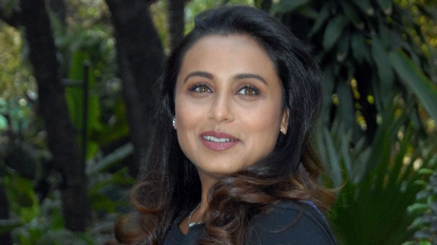 Rani Mukerji wirbt in Mumbai für den Film "Hichki", Februar 2018