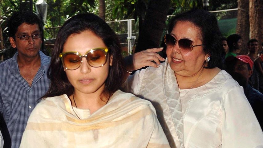 Rani Mukerji und Pamela Chopra, September 2013
