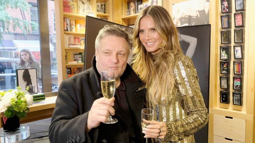 John Rankin Waddell und Heidi Klum in New York City