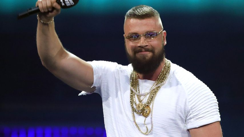 Rapper Kollegah beim Echo im April 2018 in Berlin