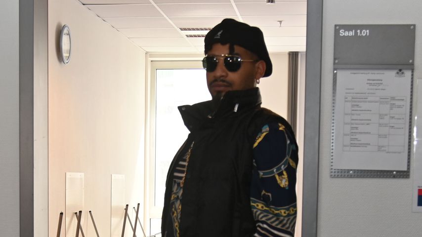 Rapper Maxwell im Amtsgericht Hamburg