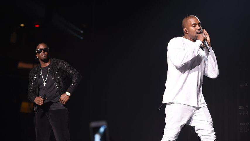 Rapper P. Diddy und Kanye West im September 2016 in New York