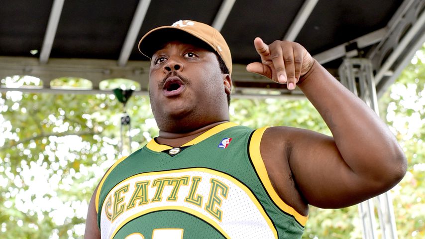 Rapper Stepa J. Groggs von Injury Reserves beim Made In America Festival 2018