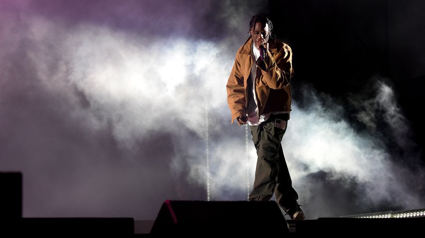 Rapper Travis Scott beim Coachella-Festival 2017