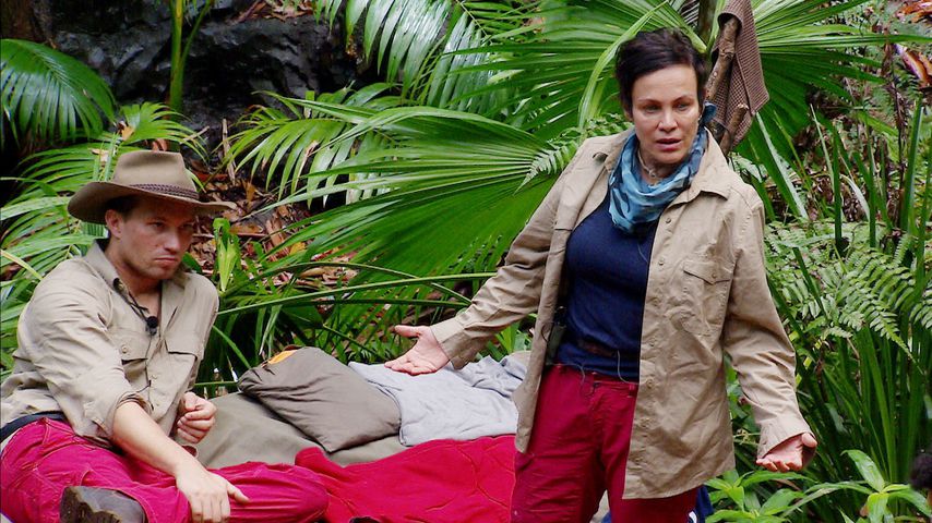 Raúl Richter und Sonja Kirchberger an Tag 6 im Dschungelcamp