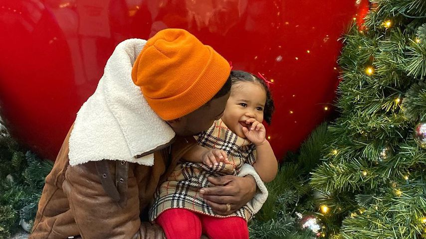 Ray J mit seiner Tochter Melody