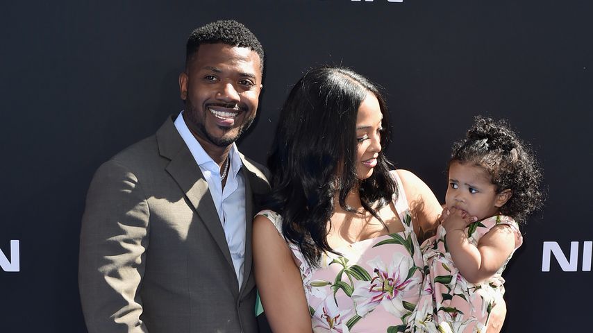 Ray J und Princess Love mit ihrer Tochter