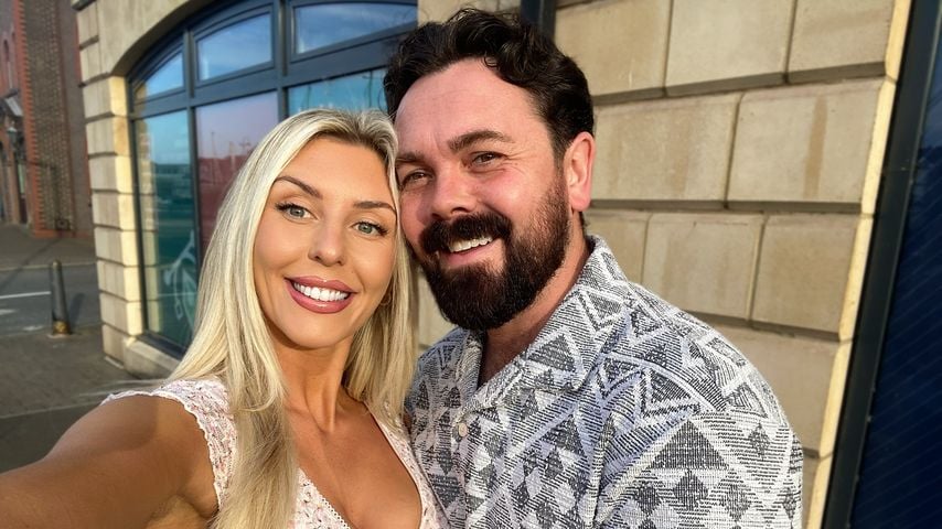 Ray Quinn und Ehefrau Emily, August 2025
