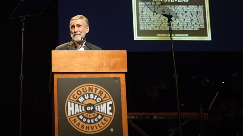 Ray Stevens bei seiner Aufnahme in die Country Music Hall of Fame in Nashville 2019