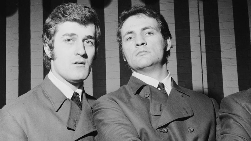 Ray Thomas und Mike Pinder, Bandmitglieder von The Moody Blues