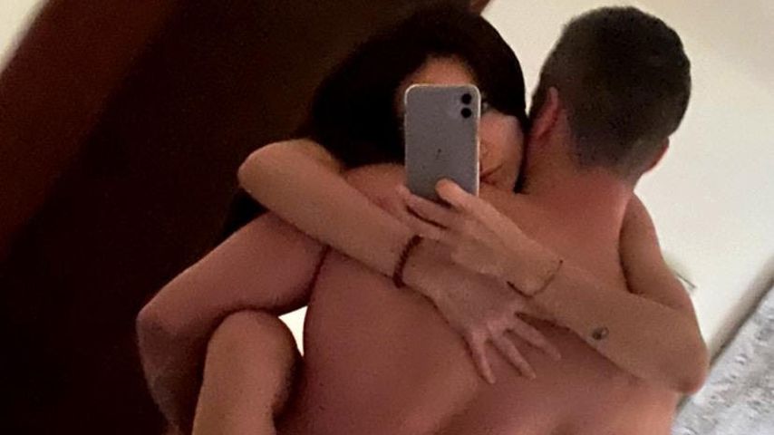 Reality-TV-Star Anastasiya Avilova mit ihrem neuen Freund
