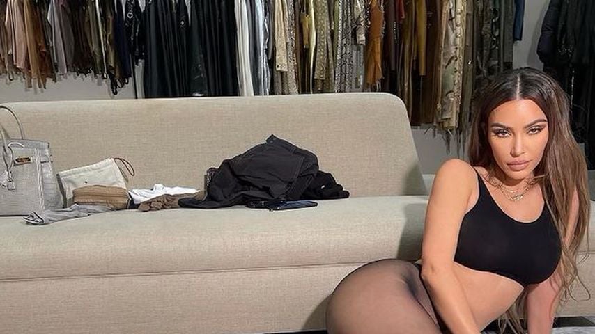 Reality-TV-Star Kim Kardashian, Januar 2021