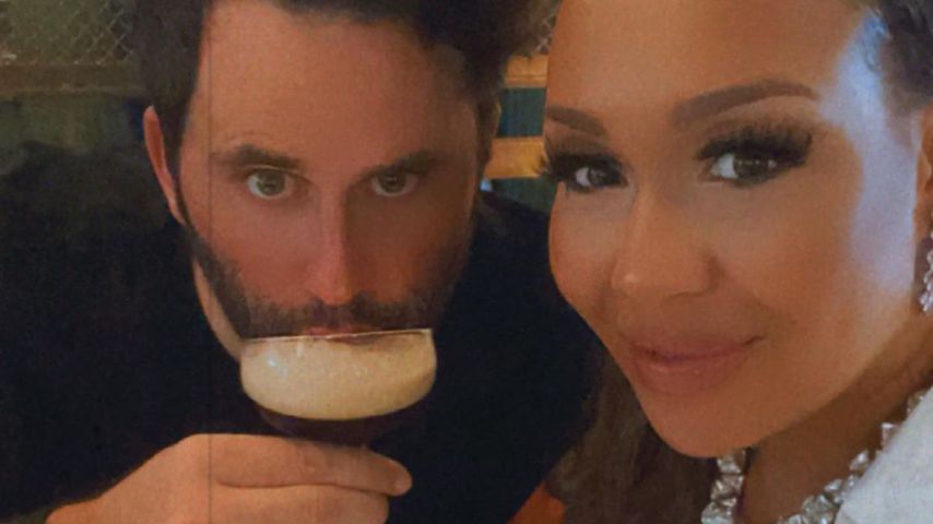 Rebecca Ferguson mit ihrem Verlobten Jonny