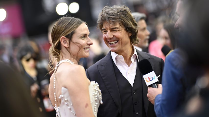 Rebecca Ferguson und Tom Cruise