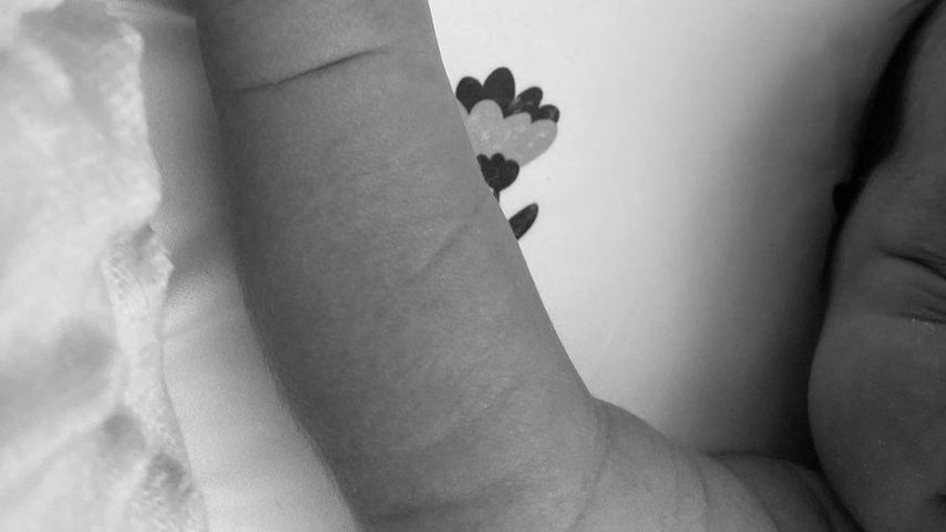 Rebecca Fergusons Baby im Februar 2023