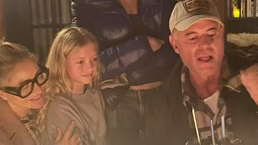 Rebecca Gayheart, Eric Dane und ihre beiden Töchter Billie und Georgia