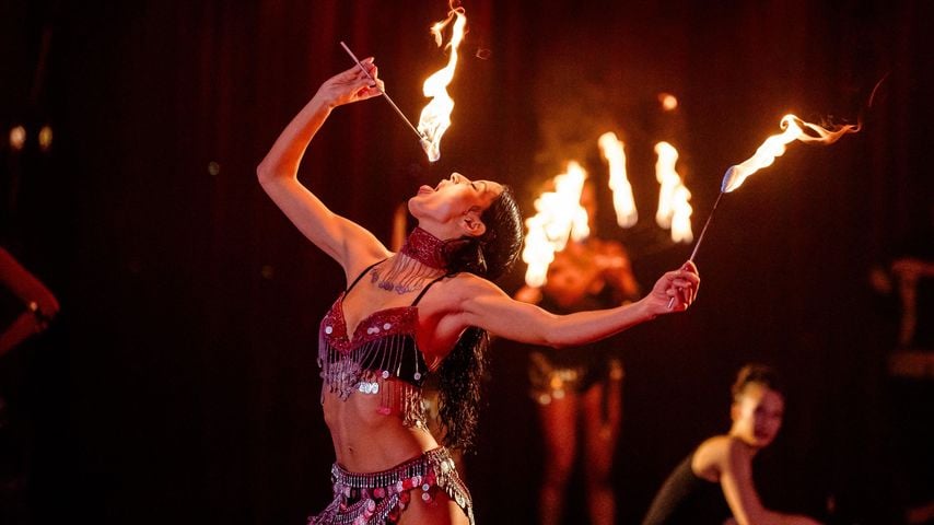 Rebecca Mir bei "Stars in der Manege"