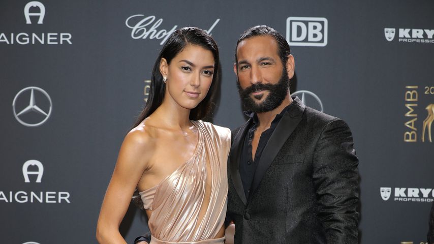 Rebecca Mir und Massimo Sinató im November 2018