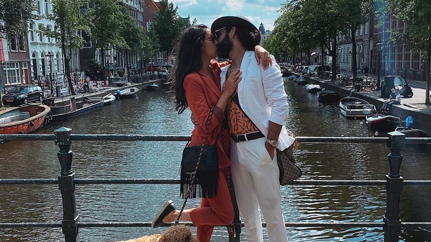 Rebecca Mir und Massimo Sinató in Amsterdam
