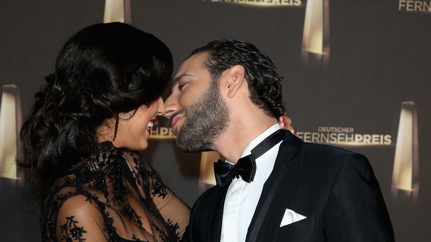 Rebecca Mir und Massimo Sinató, Oktober 2012
