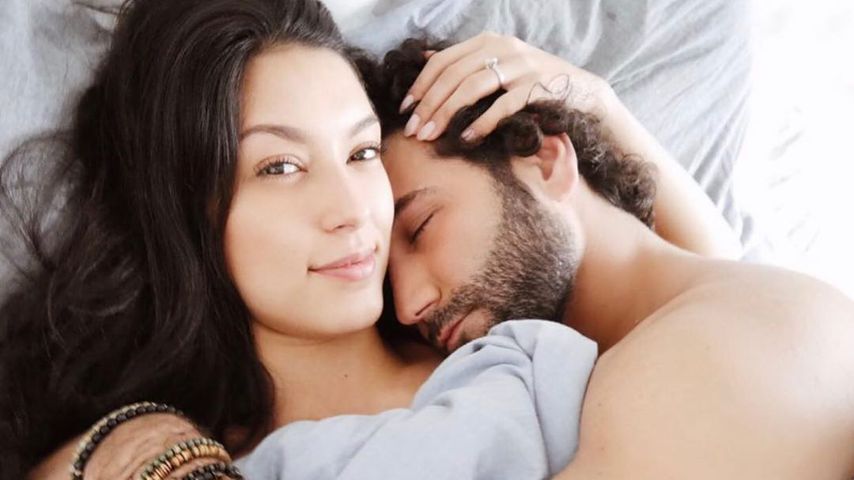 Rebecca Mir und Massimo Sinató, April 2020