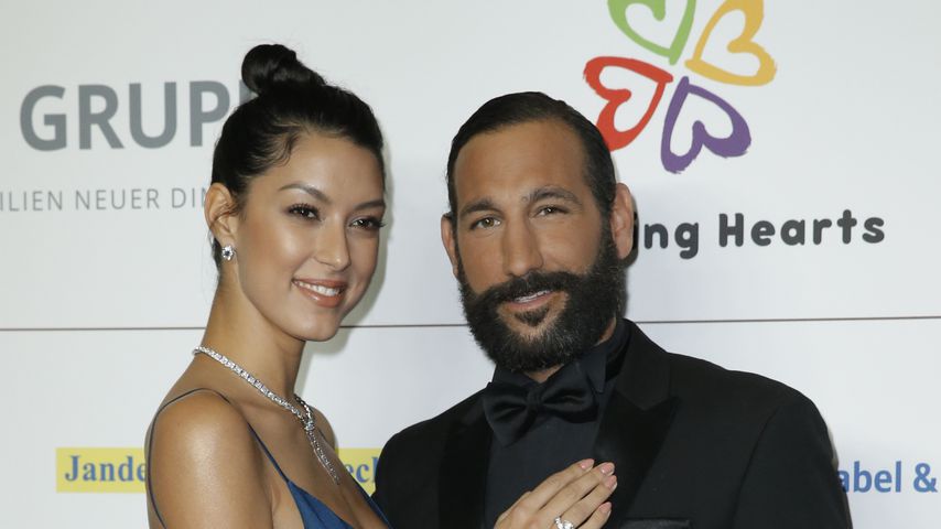 Rebecca Mir und Massimo Sinató im November 2018