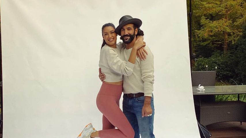 Rebecca Mir und Massimo Sinató im November 2020