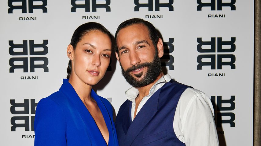 Rebecca Mir und Massimo Sinató im Juli 2018 in Berlin