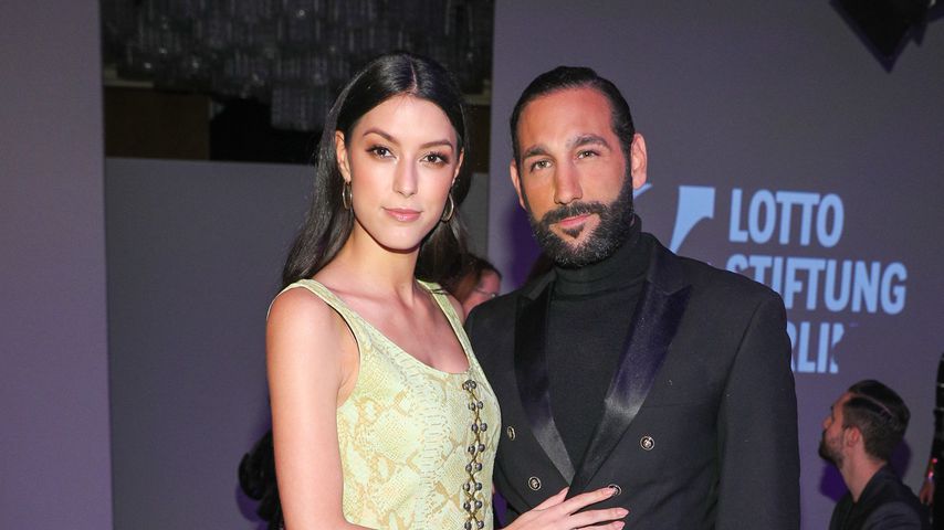 Rebecca Mir und Massimo Sinató im Januar 2018 in Berlin