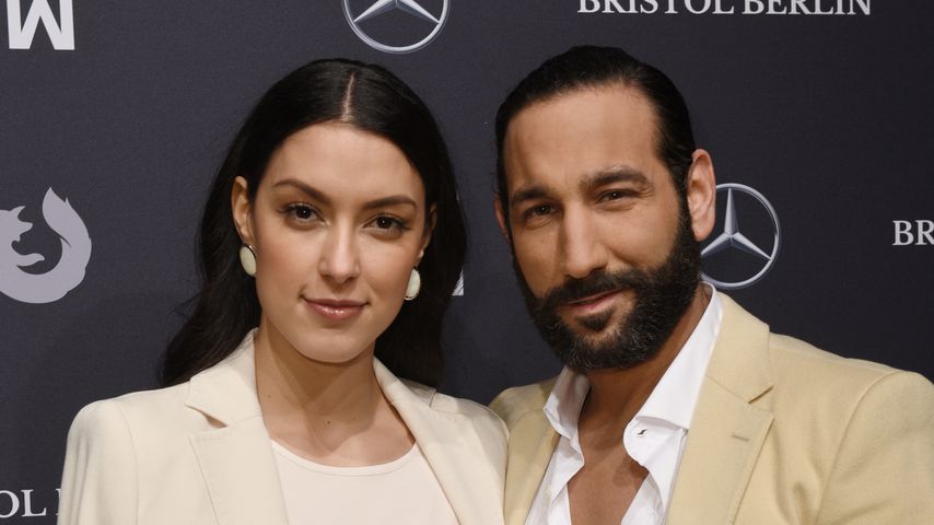 Rebecca Mir und Massimo Sinató im Januar 2018 in Berlin