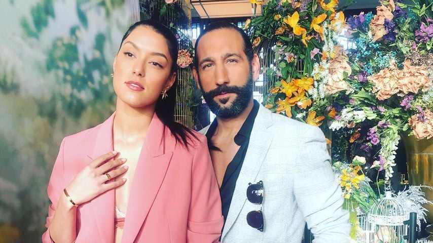 Rebecca Mir und Massimo Sinató im Juli 2020