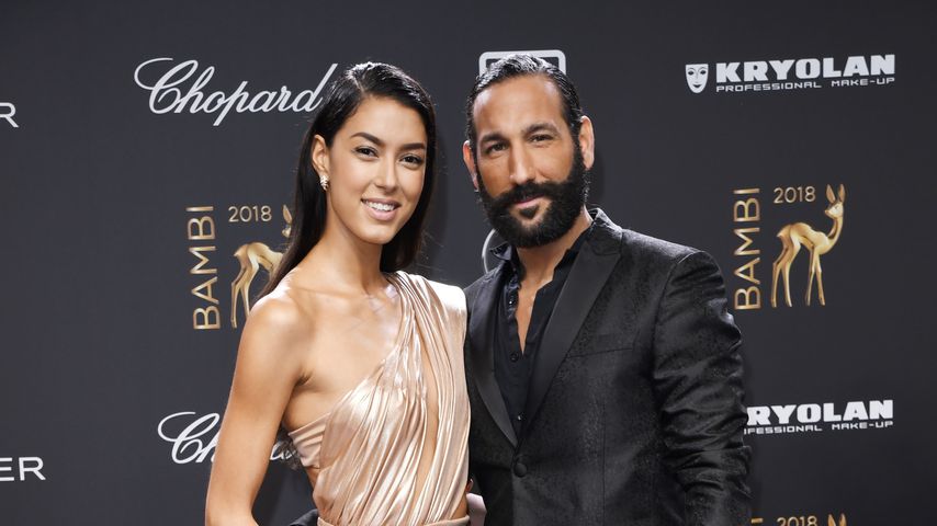 Rebecca Mir und Massimo Sinató bei der Bambi-Verleihung 2018