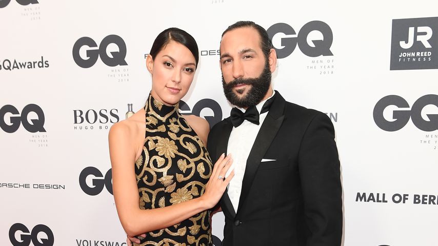 Rebecca Mir und Massimo Sinató bei den GQ Men of the Year Awards, 2018